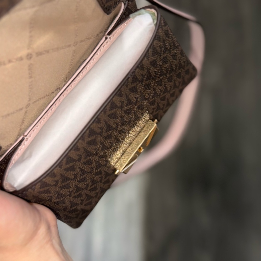 Michael Kors Dark Brown Crossbody Bag - Picture 2 of 9